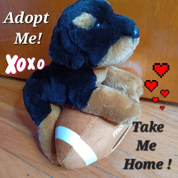 Cute Adorable Rottweiler Puppy Plushie Animal Alley TOYS"R"Us Canada - Picture 1 of 7